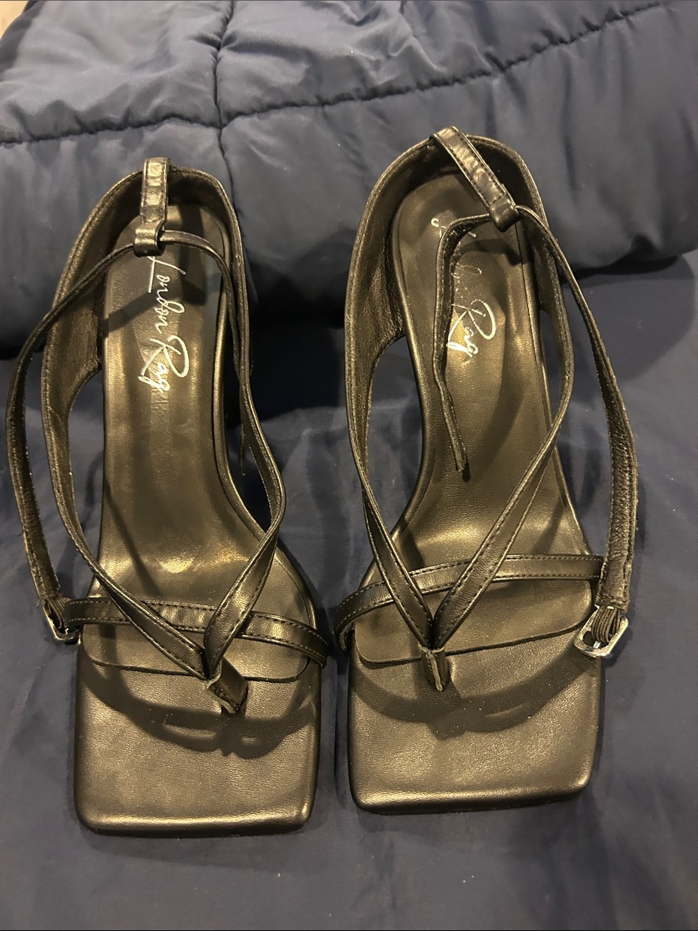 London Rag Marcia Women's Black Heels